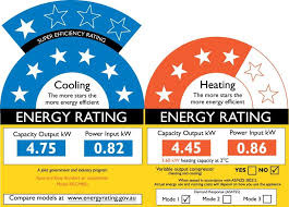 Season Energy Efficiency Ratio (SEER) rating